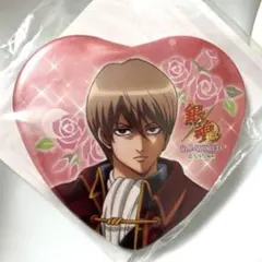 銀魂　愛染香篇　缶バッジ　沖田総悟　j-world JW ハート缶バッジ