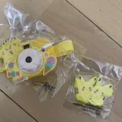 ☆韓国限定 オリーブヤング カメラキーリング ポケモン ピカチュウ