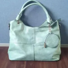 フィラノ FIRANO ミントグリーン ハンドバッグ セレモニー 通勤