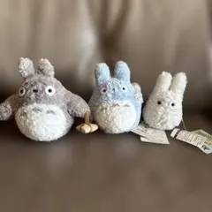 【スタジオジブリ】となりのトトロ ぬいぐるみ 3体セット　期間限定出品