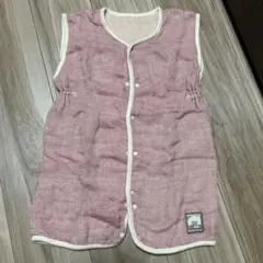 赤色綿100%スリーパー