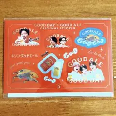 ジ*ン様 キリン グッドエール ステッカー D コラボ Mrs.GREENAPP