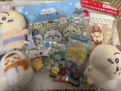 ちいかわ グッズセット うさぎ くりまんじゅう ステッカー ぬいぐるみ