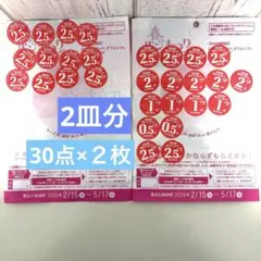 2026年 ヤマザキ春のパンまつり シール 60点　お皿2枚分