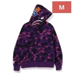2025年最新】a bathing ape シャークパーカー 紫の人気アイテム - メルカリ