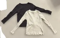 長袖カットソー 2枚セット GITA グレー 130cm ZARA 134cm