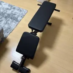 フラットベンチ ブラック 約130cm x 30cm