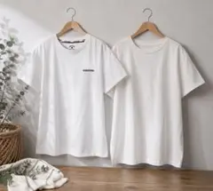 CONVERSE コンバース 半袖Tシャツ ホワイト 2枚セットのサムネイル