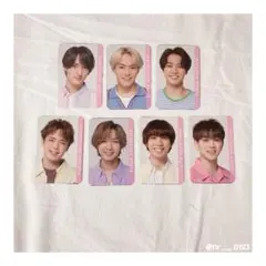 TravisJapan Myojo 6月号 厚紙 生カード 全メンバー 1枚ずつ