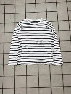 ZARA MAN Border Pattern Cotton Cut-sew - メルカリ