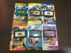 ゲームボーイアドバンス　ロックマンエグゼ　シリーズ　6本セット