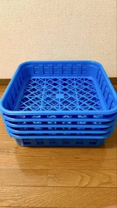 中古菌糸コンテナL】 ブローや菌床ボトルの整理に最適 積み重ねで