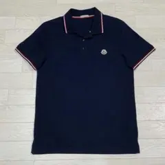 定番★ MONCLER ポロシャツ　ネイビー　サイズS　国内正規品 3S505 中古・古着通販】MONCLER (モンクレール) ポロシャツ ネイビー サイズ