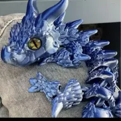 3Dプリント関節可動式フィギュア ドラゴン 30㎝ 3体セット
