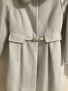 ミッシュマッシュ　コート　ファー　ベルト付き