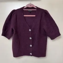 Banana Republic カーディガン ボルドー