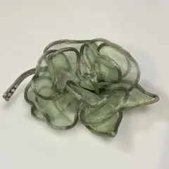 コサージュ　グリーン系