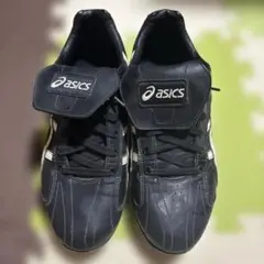 asics 野球用スパイク ブラック 中古　27.5xm