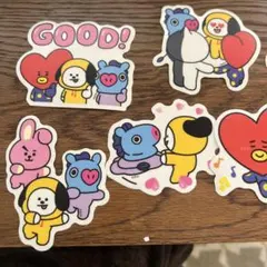 BT21 ステッカー8枚セット