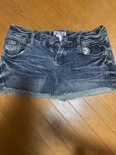 デニム　ミニスカート　y2k 平成ギャル