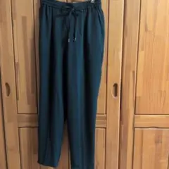 HK WORKS LONDON イージーパンツ ダークグリーン M低身長さんのサムネイル