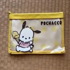 ポチャッコ クリアポーチ イエロー