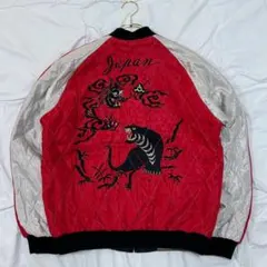 50sレプリカ/スーベニアジャケット/スカジャン/別珍 ベルベット/龍/鷲