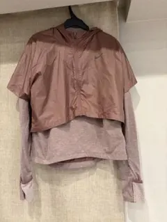 未使用品✨NIKEウインドブレーカー付きジャージ素材