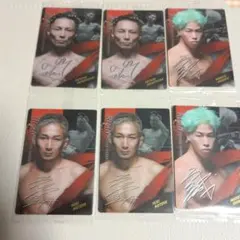 RIZINサイン入りカードまとめ売り