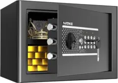 KABISAFE 金庫 家庭用 テンキー式 電子金庫 業務用 保管庫 (43L