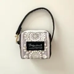 ハンドメイド＊インド刺繍のポーチ　pink