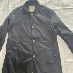ALPHA INDUSTRIES ブラック ステンカラーコート M