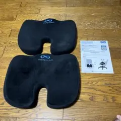 Everlasting Comfort 椅子用 低反発クッション 2個セットのサムネイル