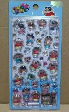 クレヨンしんちゃん ３D立体シール ぷくぷく