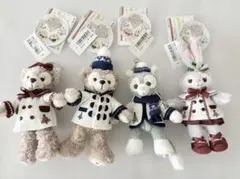 【値札タグつき】ダッフィー&フレンズ　ぬいぐるみバッジ