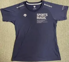 ☆値下げ☆DESCENTE SPORTS MAGIC バレーウェア Mサイズ 紺