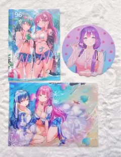 同人誌 クリアファイル うちわ