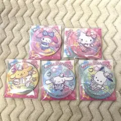 セブンイレブン限定 サンリオ 缶ミラー 全種類5枚セット