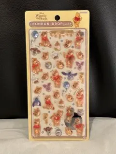 【正規品】ボンボンドロップシール　プーさん　ディズニー　ボンドロ