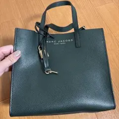 purin様専用　MARC JACOBS ダークグリーン トートバッグ
