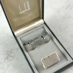 dunhill ダンヒル ステアリングカフス 925スターリングシルバー美品 dunhill（ダンヒル） カフス ハンドル ステアリング SV925 シルバー製