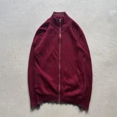 00s katharine hamnett red zip knit ニットのサムネイル