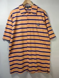 ラルフローレン Ralph Lauren ポロゴルフ ポロシャツ ボーダー 古着