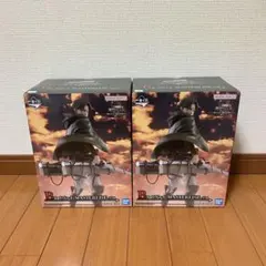 【新品未開封】一番くじ 進撃の巨人 B賞 リヴァイ 2個セット