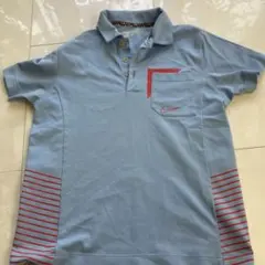 Nike Golf Dri-Fit 水色ポロシャツ S