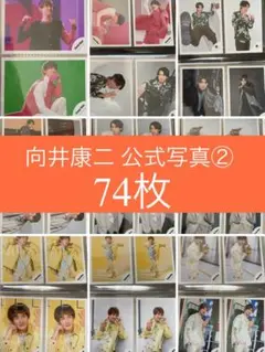 向井康二 公式写真 74枚 セット