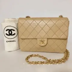 ☆美品☆ シャネル　ミニマトラッセ　チェーンショルダーバッグ