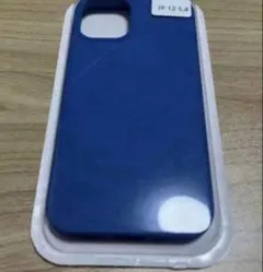 iPhone 12 mini ケース 新品 ブルー シリコン 衝撃吸収
