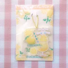 サンリオ　シナモロール（シナモン）当たりくじ　アクリルチャームクリア