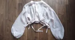 【良品】ROYAL PARTY（ロイヤルパーティー） ピンクシアーブルゾン Ｆ